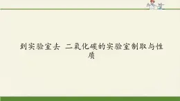 鲁教版五四制化学八年级全一册 第六单元 到实验室去 二氧化碳的实验室制取与性质 课件