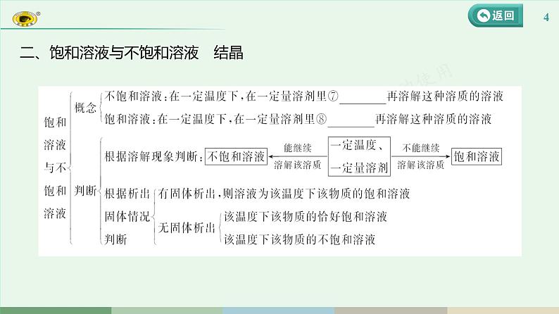 2024河北中考化学复习 板块一 主题4 常见的溶液(2~5.5分) 课件第4页