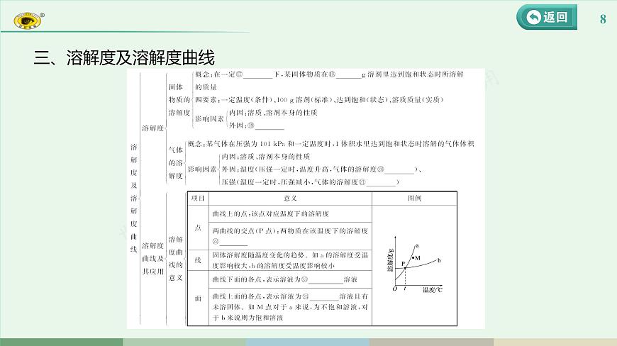 2024河北中考化學(xué)復(fù)習(xí) 板塊一 主題4　常見的溶液(2~5.5分) 課件第8頁