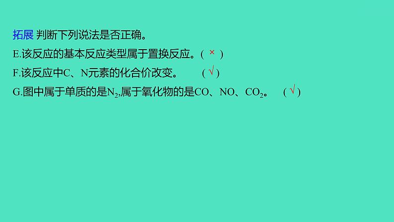 2024山东中考复习 人教版化学 考点研究 第三部分 第4讲 定量研究化学反应 课件04