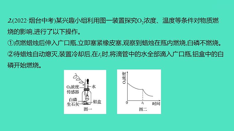 2024山东中考复习 人教版化学 考点研究 实验3 燃烧条件的探究 课件第3页