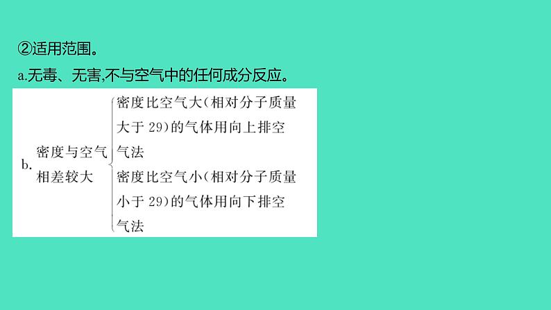 2024山东中考复习 人教版化学 考点研究 微专题2 气体的制取、检验与净化 课件第7页