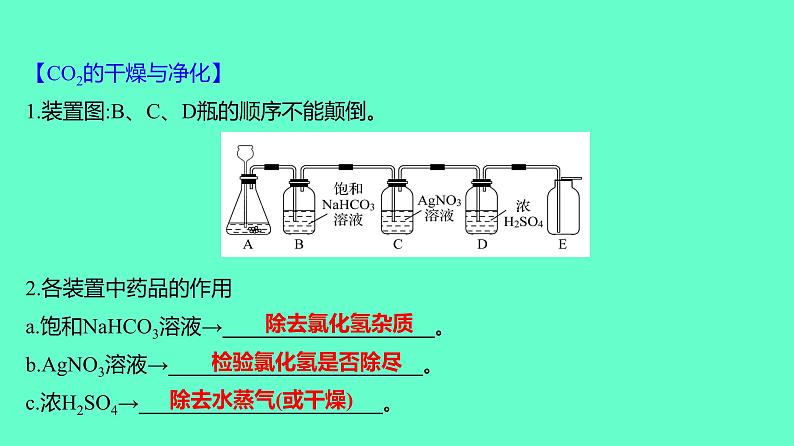 2024贵州中考一轮复习 人教版化学 教材基础复习 实验2 二氧化碳的实验室制取与性质 课件第5页