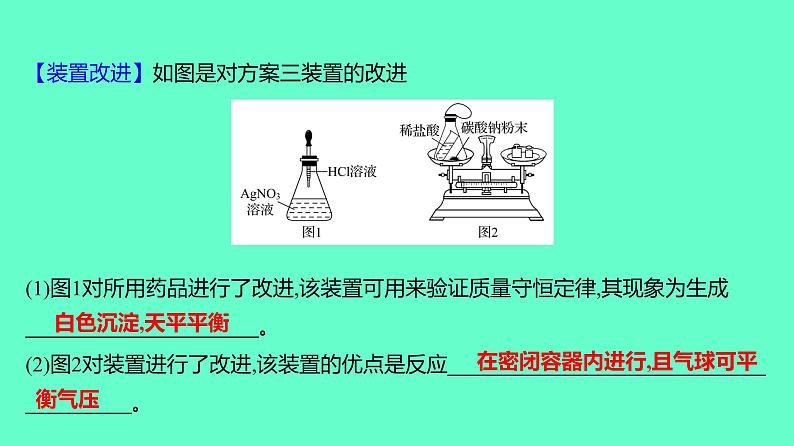 2024贵州中考一轮复习 人教版化学 教材基础复习 主题四 第八讲 质量守恒定律和化学方程式 课件第8页