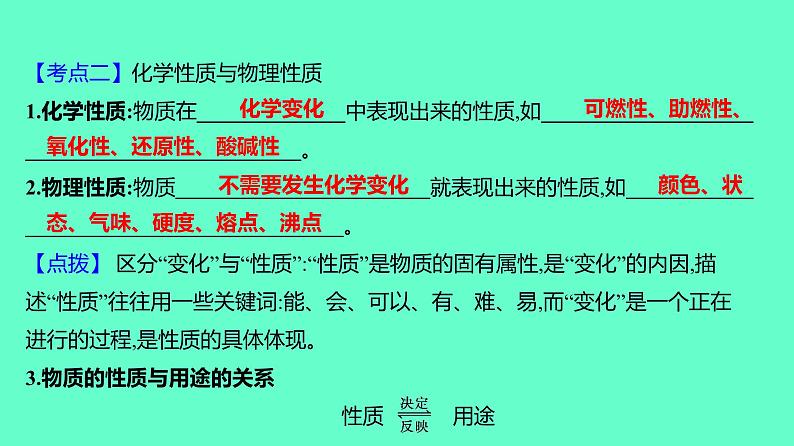 2024贵州中考一轮复习 人教版化学 教材基础复习 主题一 第一讲 化学学科本质与实验基本技能 课件第6页