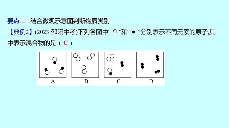 2024贵州中考复习 人教版化学 板块二 第1讲 物质的分类 课件第8页