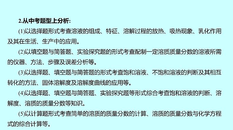 2024贵州中考复习 人教版化学 板块一 第4讲 常见的溶液 课件第4页