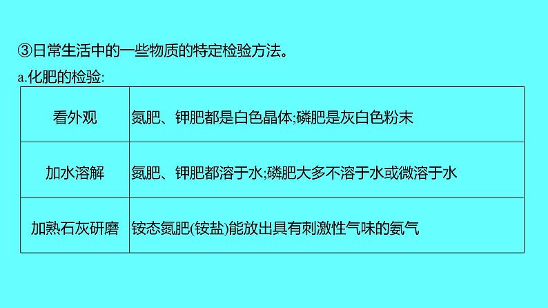 2024湖南中考复习 人教版化学 专题二 物质的鉴别、除杂、推断和转化 课件06