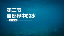 沪教版九年级化学上册同步公开课精美课件2.3 自然界中的水（第1课时 水的组成）（精品同步教学课件）