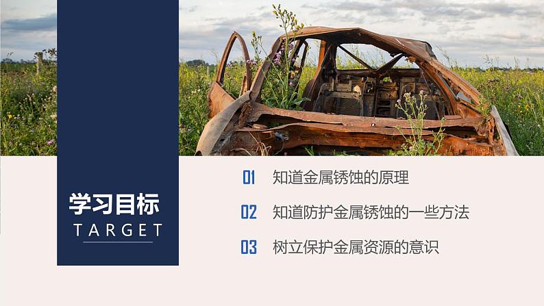沪教版九年级化学上册同步公开课精美课件5.3 金属防护和废金属回收(精品同步教学课件)第2页
