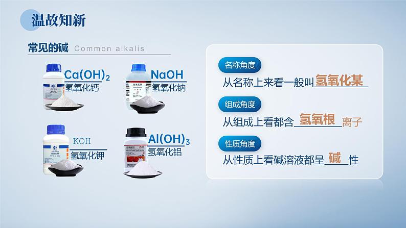 人教版九年级化学下册公开课精品课件 10.1.5 常见的酸和碱(第5课时)(精品同步教学课件)第2页
