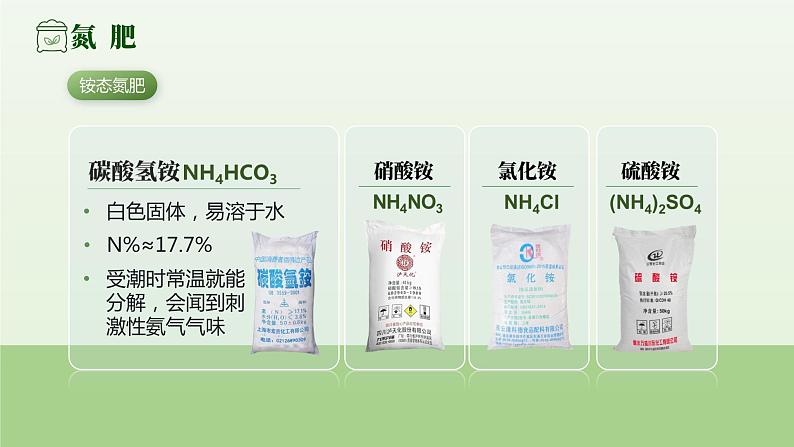 人教版九年级化学下册公开课精品课件 11.2.1 化学肥料(第1课时)(精品同步教学课件)第7页
