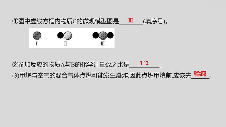 2024广西中考复习 通用版化学 教材基础复习 专项突破10:微观反应示意图 课件第6页
