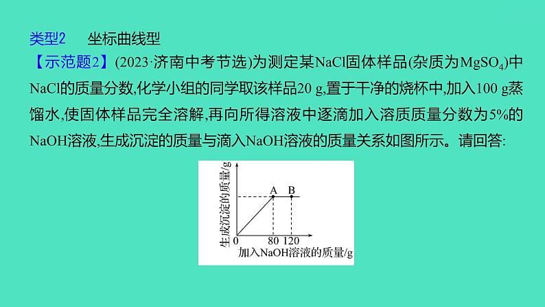 2024中考一轮复习 鲁教版化学 热考专题 专题七 化学方程式的计算 课件第4页