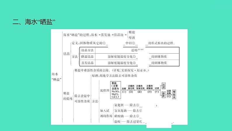 2024中考一轮复习 鲁教版化学 教材基础复习 第八单元 海水中的化学 课件第6页