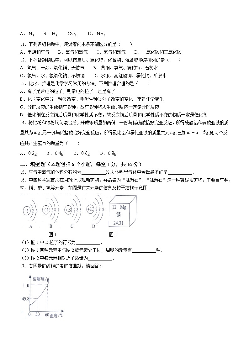 2024年河南省商丘市柘城县中考一模化学试题第2页