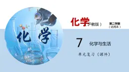 第七章 化学与生活 单元复习（课件）—九年级化学沪教版第二学期（试用本）同步精品课堂（上海专用）