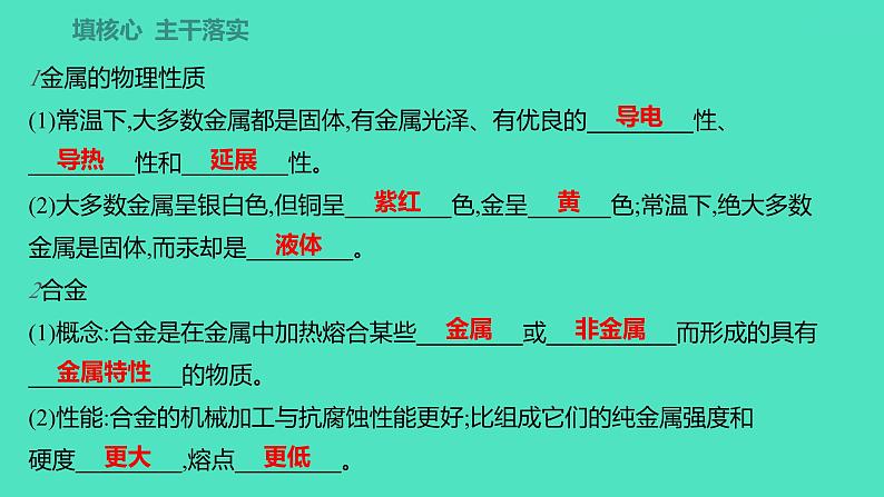 2023-2024学年九年级全一册化学人教版 第八单元 课题1 金属材料 课件第2页