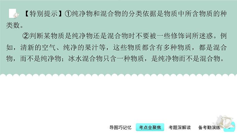 中考化学一轮复习基础过关课件第2讲 物质的组成与分类(含答案)第6页