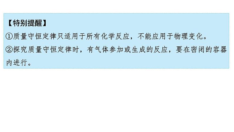 2024年广东省中考化学一轮知识点梳理复习课时5---质量守恒定律及其应用1课件PPT第6页