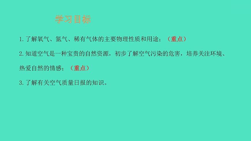 課題1空氣 第2課時(shí) 空氣是一種寶貴的資源課件 2023-2024 初中化學(xué) 人教版九年級(jí)上冊(cè)第2頁(yè)