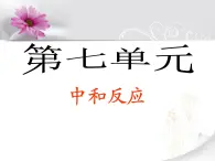 鲁教版化学九年级下册 第七单元 第四节 中和反应 课件