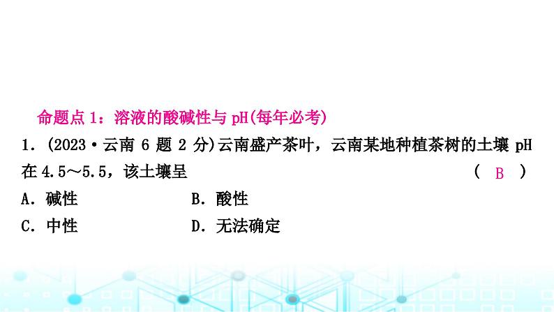 中考化学复习第十单元酸和碱第二课时酸和碱的中和反应课件02