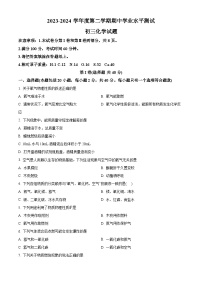 山东省淄博市张店区2023—2024学年八年级下学期期中考试化学试题(原卷版+解析版)