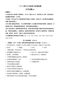 2024年山東省濱州市濱城區(qū)中考一模化學(xué)試題（A )（原卷版+解析版）
