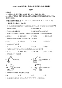 2024年河南省周口市川汇区部分校中考一模化学试题（原卷版+解析版）