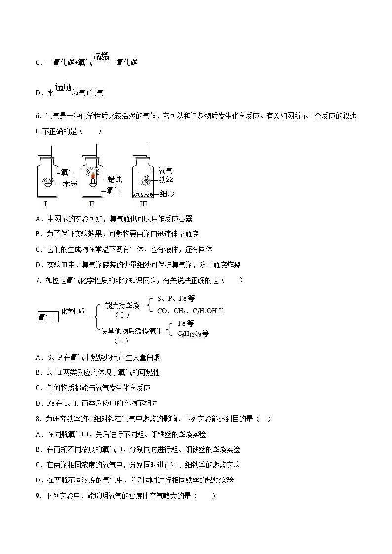 化学人教版九上课后提分练:2.2 氧气第2页