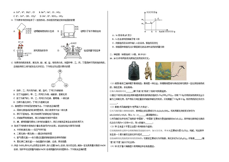 化学(南京卷)-学易金卷:2024年中考考前押题密卷第2页
