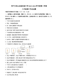 山東省濱州市鄒平市黃山實(shí)驗(yàn)初級(jí)中學(xué)2023-2024學(xué)年八年級(jí)下學(xué)期5月期中化學(xué)試題（原卷版+解析版）