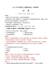 化学(海南卷)-2024年中考第三次模拟考试(含答题卡及答案解析)