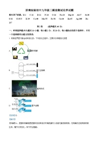 2024年山东省济南市实验初中中考三模前测试化学试题（学生版+教师版）