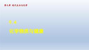 科粤版九年级下册9.4 化学物质与健康图片课件ppt