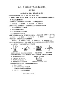 2024年福建省泉州第一中学中考模拟预测化学试题