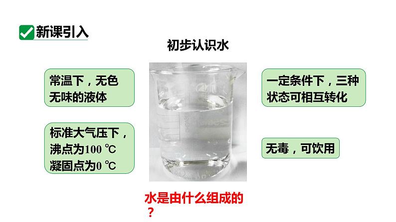 人教版九上化学 第四单元 课题3 水的组成 课件第4页