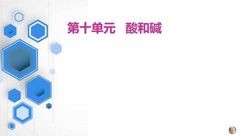 第10单元 酸和碱(课件)2025年中考化学一轮复习讲练测第1页