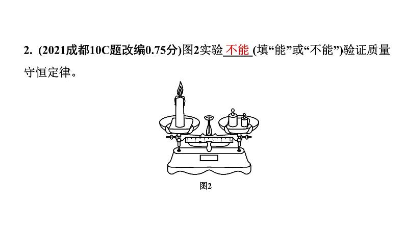 2024成都中考化学二轮复习之中考题型研究 第五单元 化学方程式(课件)第3页