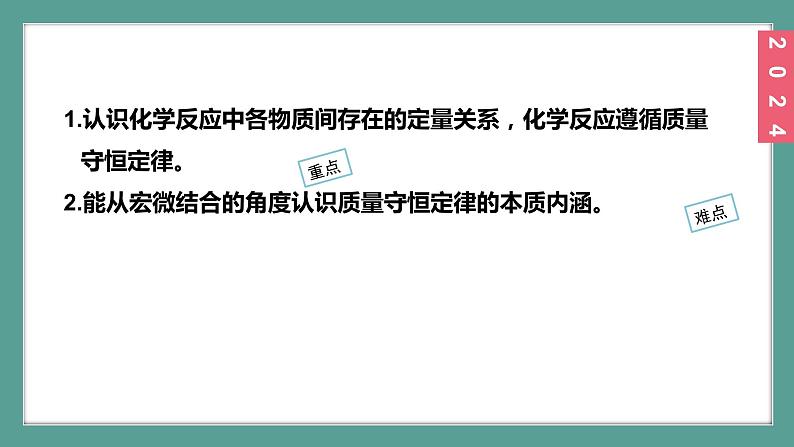 (2024)人教版化学九年级上册(5-1)质量守恒定律 PPT课件03