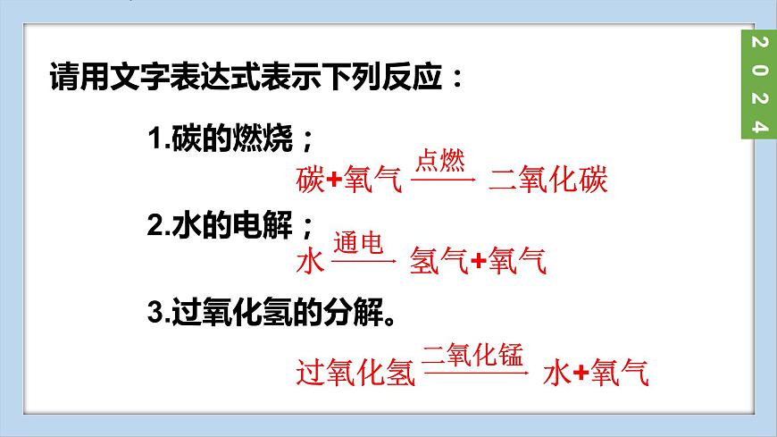 (2024)人教版化學(xué)九年級(jí)上冊(cè)（5-2）化學(xué)方程式  第1課時(shí) 化學(xué)方程式的意義 PPT課件第4頁(yè)