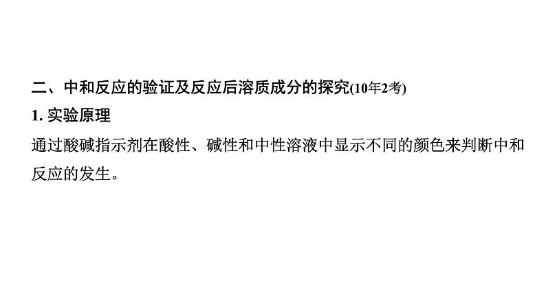 2024宁夏中考化学二轮重点专题突破 微专题 中和反应及反应后成分的探究(课件)第4页