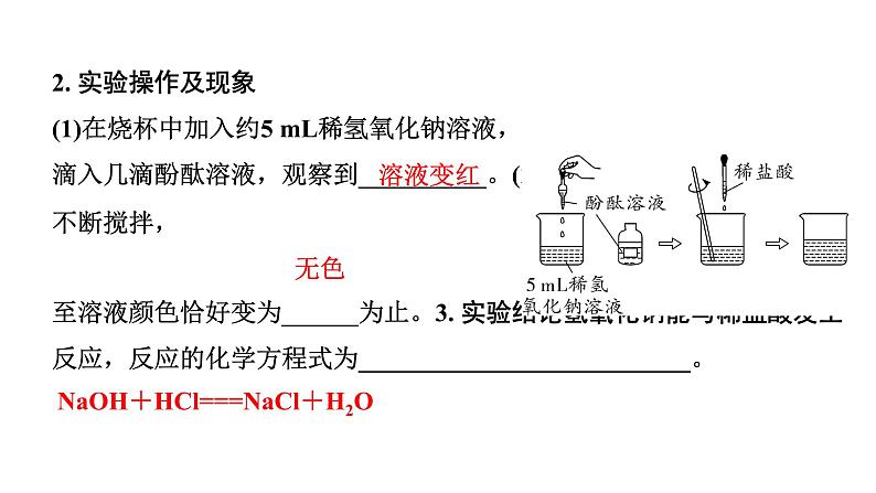 2024宁夏中考化学二轮重点专题突破 微专题 中和反应及反应后成分的探究(课件)第5页