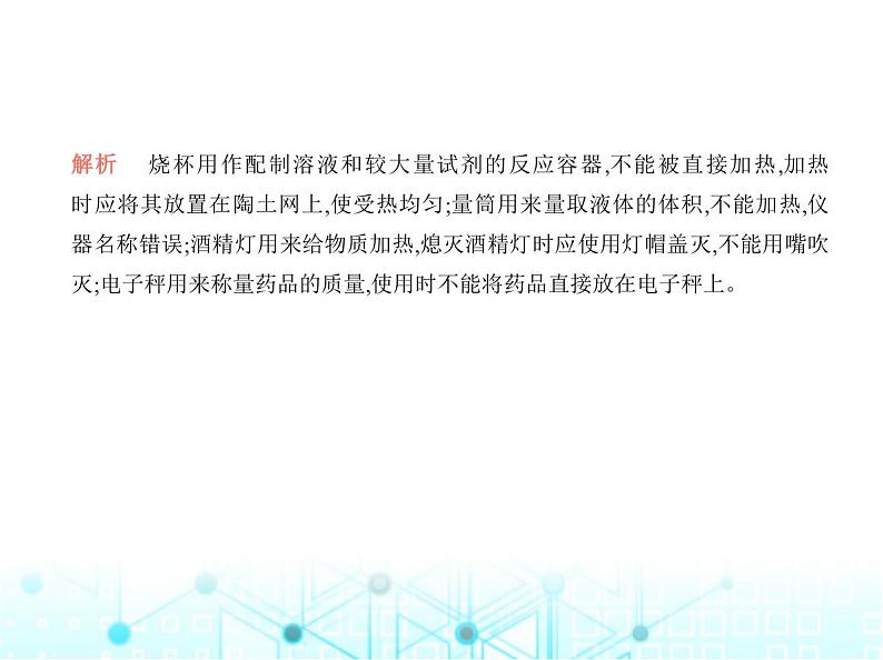沪教版初中九年级化学上册第1章开启化学之门素养综合测试卷课件第6页