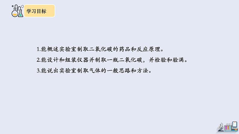 6.2 二氧化碳制取的研究 课件2023-2024学年初中化学人教版九年级上册第3页