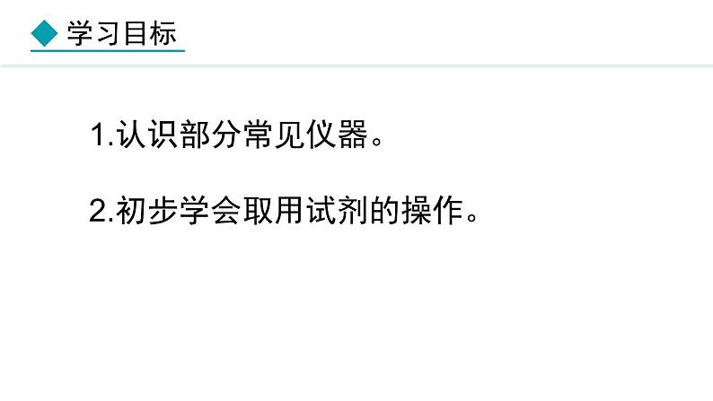 人教版九年级化学上册课件 1.2.1 实验室常用仪器 试剂的取用第2页