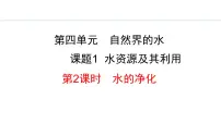 人教版九年级上册课题1 爱护水资源多媒体教学ppt课件