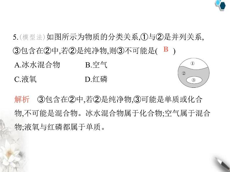 人教版初中九年级化学上册第四单元自然界的水素养综合检测课件07