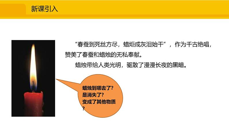 人教版(2024)九年级化学上册课件 1.2.3观察与描述蜡烛及其燃烧02